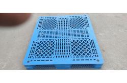 China Double Sides HDPE Oversized Plastic Pallets 1200x1100mm Blue supplier