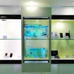 Remote Control Transparent LCD Display Box Flexible Size And Customization for sale