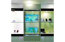 China Remote Control Transparent LCD Display Box Flexible Size And Customization supplier
