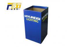 China High End Customized Corrugated Dump Bin Display Green Environmental Protection supplier