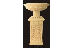 China Waterproof And Fireproof Sandstone Garden Flower Containers With Elegant Design supplier