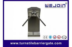 China RS232 Security Turnstile Gate With Face Recognition Card System QR Barcode Reader supplier