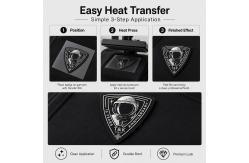 China Custom Glossy Silicone Transfer Label for Sportswear and Fashion supplier