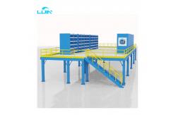 China Multi Level Design Warehouse Storage Steel Q235B Mezzanine Flooring Racking Systems supplier