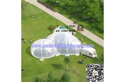 China 1.0mm PVC  Clear Camping Tent  / Party Inflatable Lawn Bubble Tent supplier