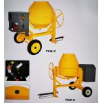 Cylinder Type Gasoline Cement Mixer Semi Dry 350L Gas Powered Cement Mixer for sale