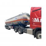 CIMC Directly Sells 3-Axle Aluminum Alloy Oil Tanker with 60000L Maximum Load Capacity for sale