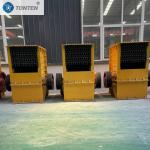 Mobile Box Crusher Station Tire Crushing Stone Line Box Hammer Crusher for sale