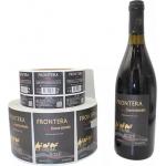 Custom Paper Sticker Labels Gold Hologram For Beer Bottles for sale