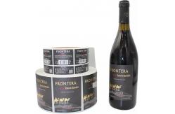 China Custom Paper Sticker Labels Gold Hologram For Beer Bottles supplier