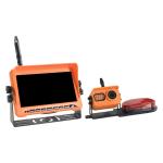 Wireless IR Night Vision Backup Camera 7 Inch Orange Color Screen for sale