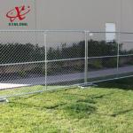 Portable Outdoor Temporary Security Fence Panels Metal Iron Material for sale