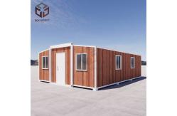 China Relocatable Portable 40ft Expandable Container Home Double Glazed Window supplier