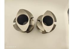 China Twin Screw Extruder Screws W6Mo5Cr4V2 / 38CrMoAla / HIP For WP And STS Machine supplier