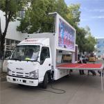 1SUZU 1SUZU Mobile Digital Ad Vans 4*2 LED Ad Truck 3840*1728mm for sale