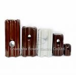 Clean Strain Insulators 89KN ANSI 54-4 Porcelain Strain Insulators Brown Or Gray for sale