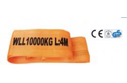 China 100% polyester Endless Webbing Sling Acid Resistance Single Layer 10 Ton supplier