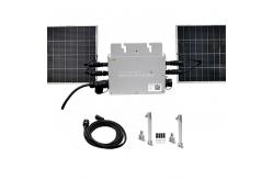 China 600W Solar Panel Micro Inverter Monocry Stalline Balcony Power Station supplier