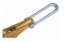 China SKL 25 Self Gripping Clamps Aluminum Titanium Alloy Material With Parallel Jaw supplier
