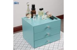 China Makeup Organizer Drawer Filing Cabinet Drawer Box With Handle supplier