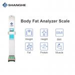 Lcd Screen Bmi Weight Height Machine Fat Electronic Medical Weighing Scale for sale
