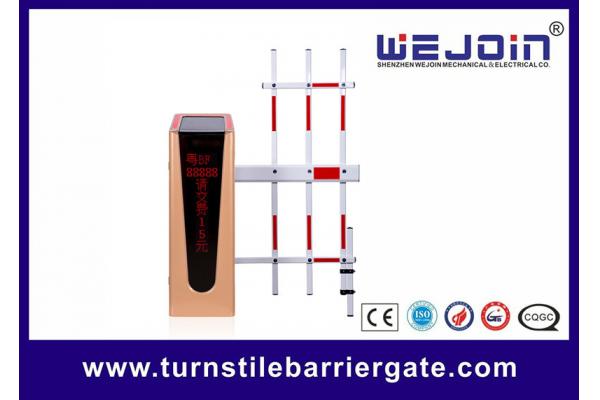 IP54 Enclosure Rating Parking Barrier Gate Smooth Running Without Arm Shaking