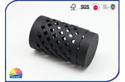China Black Customized Special Paper Packaging Tube Hollow With Inner Tray supplier