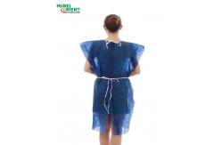 China Disposable Polypropylene Isolation Gown With Knitted Wrist supplier