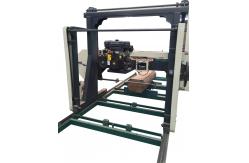 China Log harvester cutting portable horizontal band sawmills with diesel engine supplier