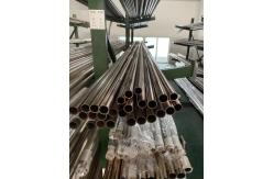 China Customized Copper Nickel Pipe Good Formability Length Customized Good Weldability Heat Treatability supplier
