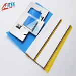 High thermal conductivity customerized 4W thermal conductive pad silicone heat transfer gap filler TIF100-40-06E for sale