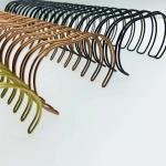 CPST 44mm Diameter Metal Wire Spiral Binding Coils for sale