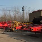 Safety Challenges 650T Crawler Crane / Long Boom Crane Jib Length 18-96 Meters for sale