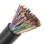 Round Multi Pair Armoured Indoor Telephone Cable 0.5mm Pure Copper for sale
