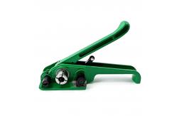 China 200N-2800N Green pET Manual Steel Strapping Tool Bundling Tensioner H19 supplier