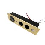 Embedded Alloy Conference Table Socket With Switch 1 Year Warranty