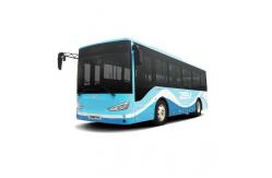 China 10.5m Pure Electric Bus With 30 Seater And Electric Defroster supplier