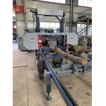 Portable Sawmill with Trailer, Wood Band Saw Mill with Mobile trailer