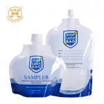 Customize Spout Pouch Stand Up Juice Pouch With Spout Food Grade Fit For Liquid Sample Retention for sale