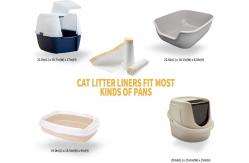 China Scented And Unscented Drawstring LDPE Cat Litter Box Liners supplier