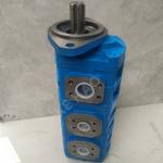 CBGJ Triple  Pump  Rhomb cover    Spline Compact Original  Gear Pump For Engineering Machinery And Vehicle for sale