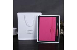 China OEM B5 Hardcover Notebook Printing , Business Notebook And Pen Gift Set supplier