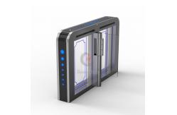 China Acrylic Arm Access Control High Speed Security Gates 40-65 Person/Min supplier