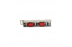 China Heavy Duty Adjustable Sliding Window Roller Pulley 60 Series Red Wheel OEM supplier