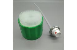 China Foam Cleaner Valve And Brush Cap For Controlled Foam Output supplier