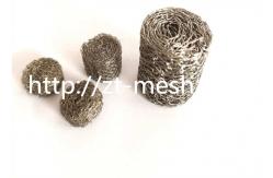 China 14 X 10mm Diameter Compressed Knit Wire Mesh For Industrial supplier