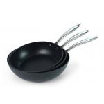 Aluminum Soft Touch bakelite 28cm Stackable Cookware Sets for sale