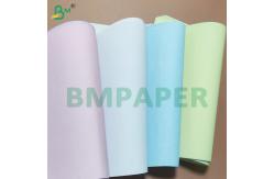 China 80gsm NCR Paper Copy Paper Rolls CF CFB CB Available 44cm Width supplier