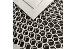 China Decorative Hexagonal Perforated Aluminium Mesh Metal Cladding supplier