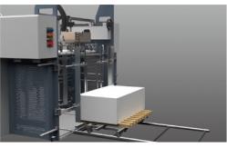 China High Performence Paper Bag Making Machine With Hand Crank Creasing System supplier
